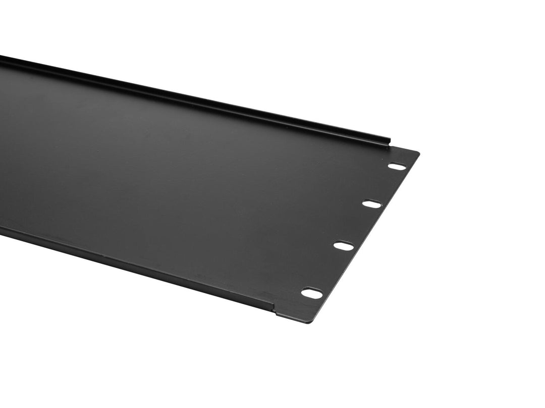 OMNITRONIC Panel frontal Z-19U-shaped, acero, negro 4U