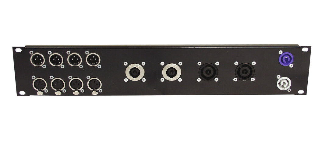 OMNITRONIC panel frontal Z-19 8x D-Type/4xNL8/T 2U