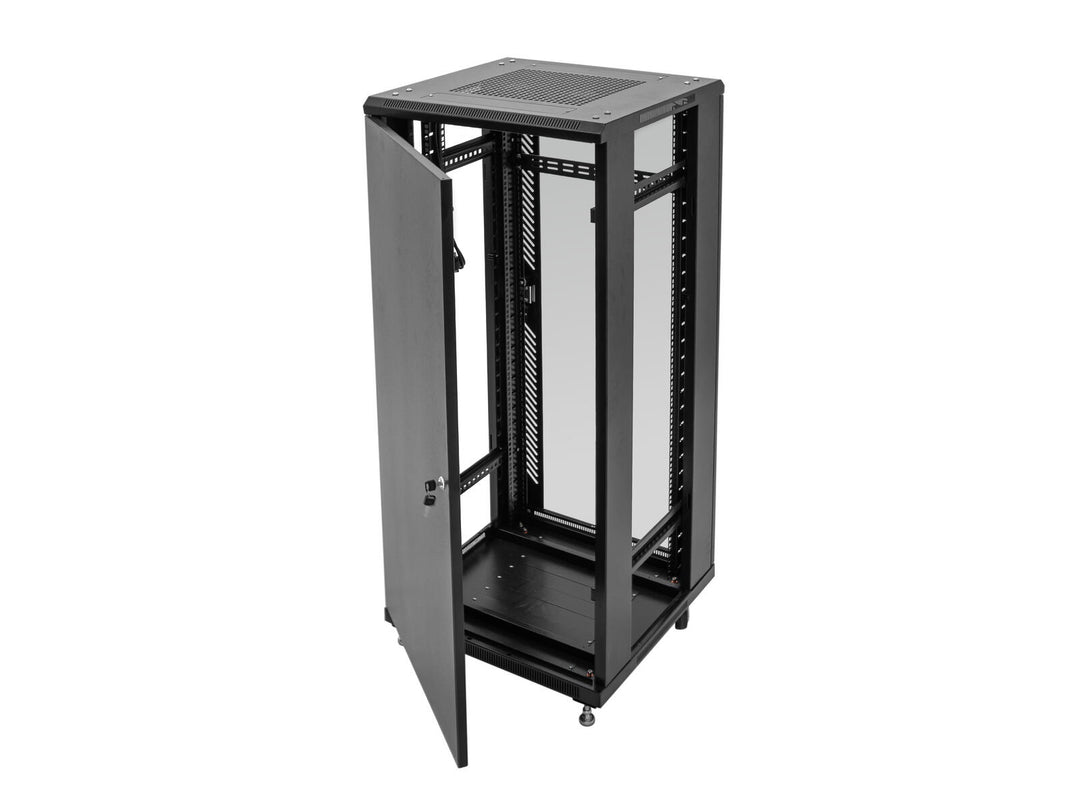 ROADINGER SSC-24 Armario de acero con puerta de cristal 24U