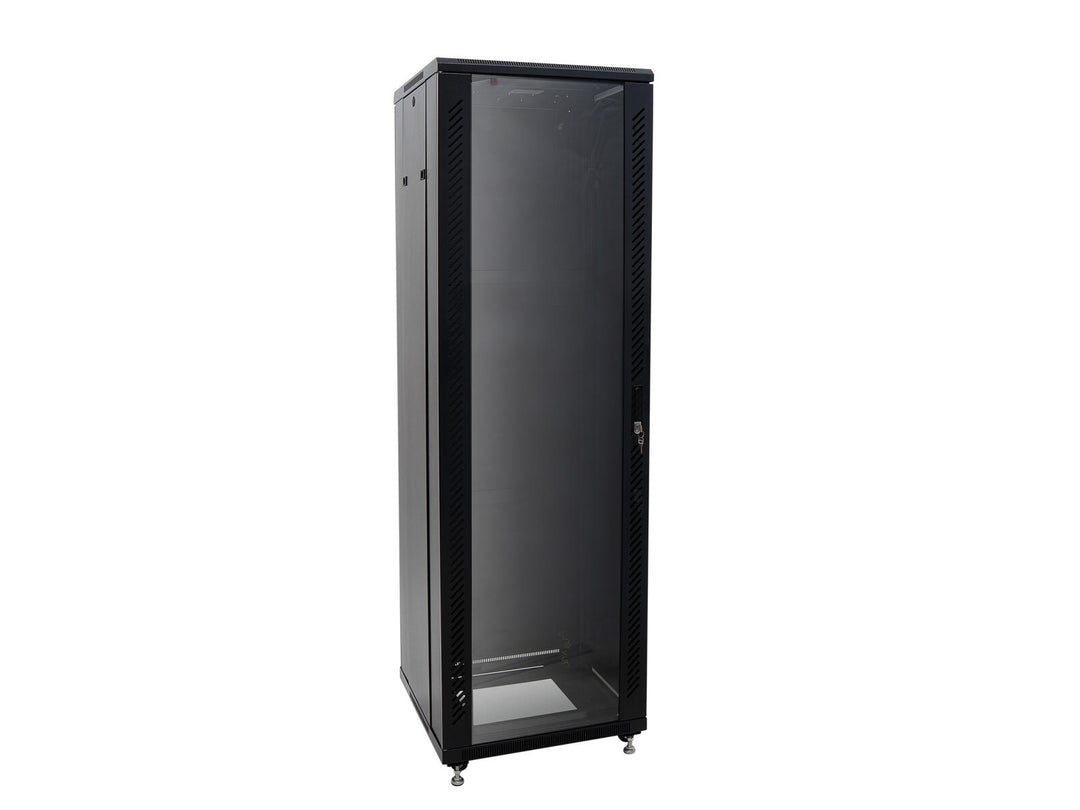 ROADINGER SSC-40 Armario de acero con puerta de cristal 40U