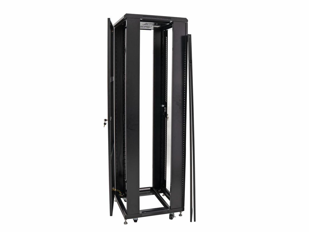 ROADINGER SSC-40 Armario de acero con puerta de cristal 40U