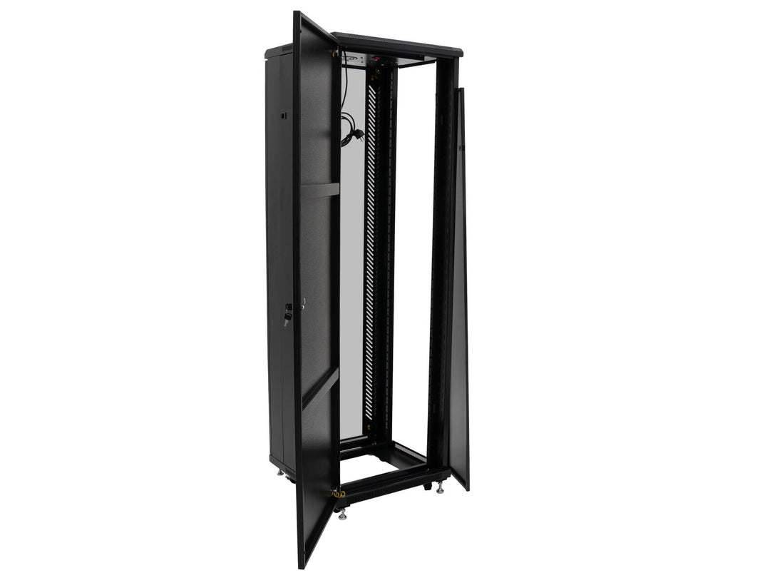 ROADINGER SSC-40 Armario de acero con puerta de cristal 40U