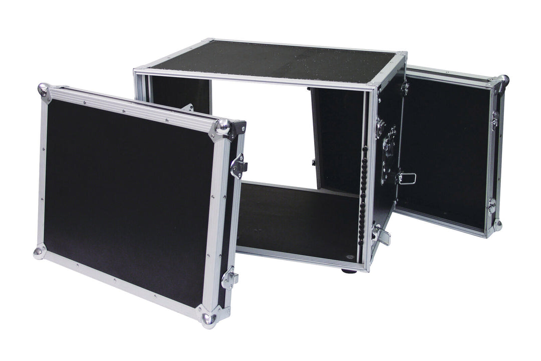 ROADINGER Effect Rack CO DD, 8U, 38cm de profundidad, negro