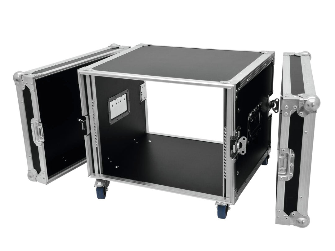 Rack de Amplificador 8 Unidades con Ruedas (45cm)
