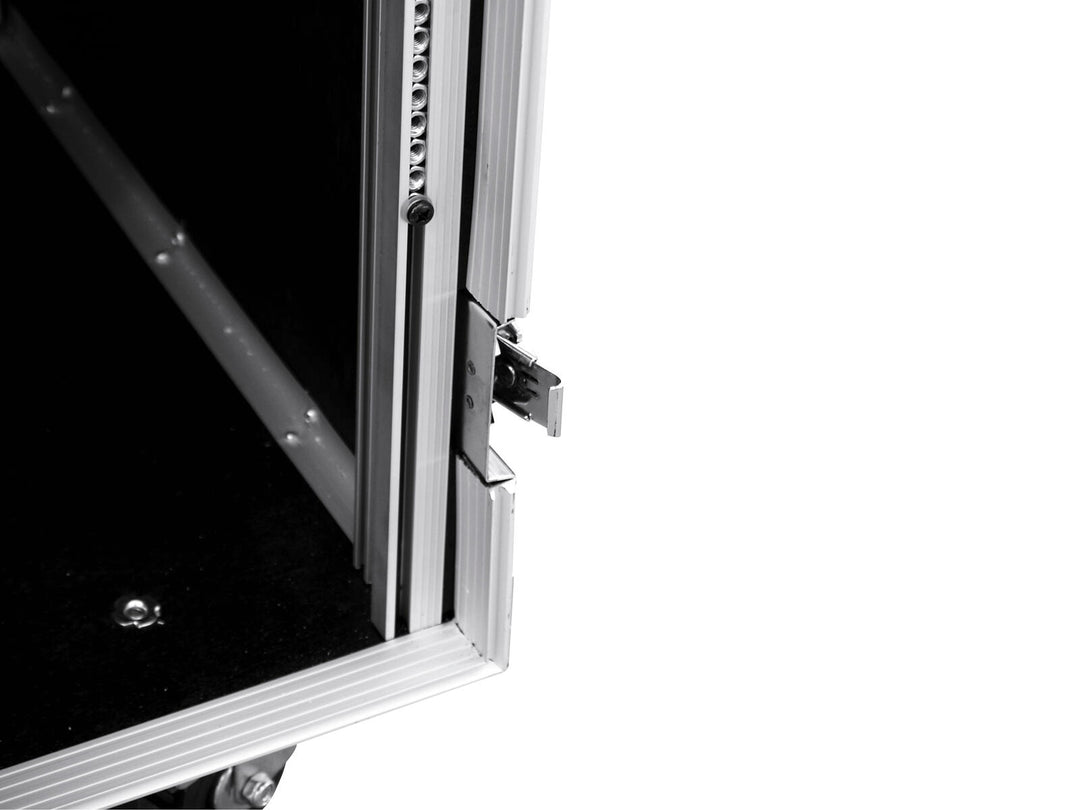 ROADINGER Rack para amplificador PR-2ST, 18U, 57cm con ruedas