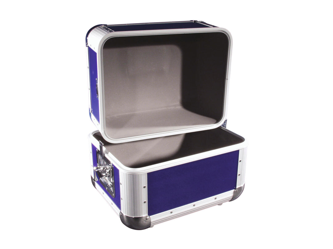 ROADINGER Record Case ALU 50/50, redondeado, azul oscuro