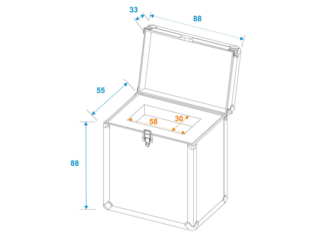 ROADINGER Caja para cigarrillos, bk