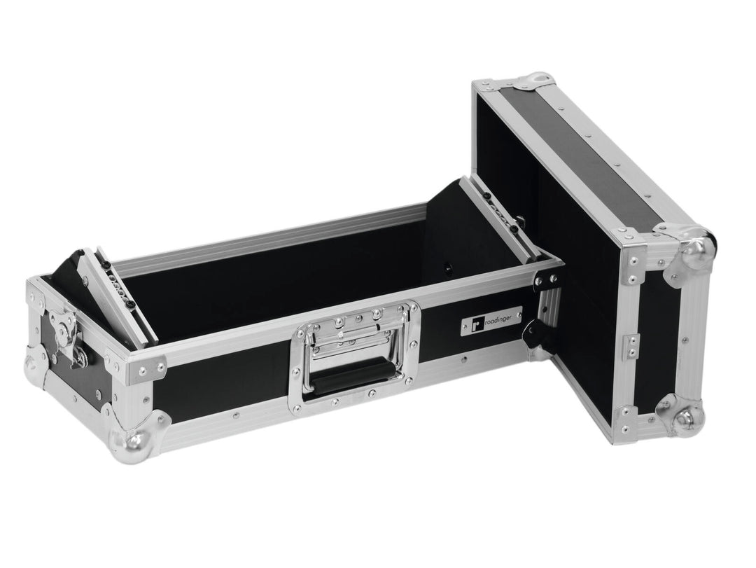 ROADINGER Estuche de mezclador Pro MCA-19-N, 3U, negro