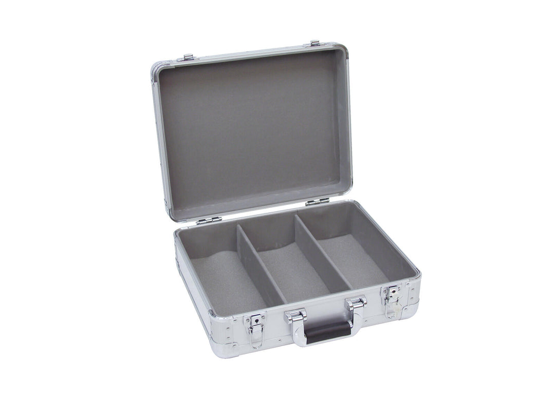 ROADINGER Estuche para CD ALU reserva digital redondeado sil