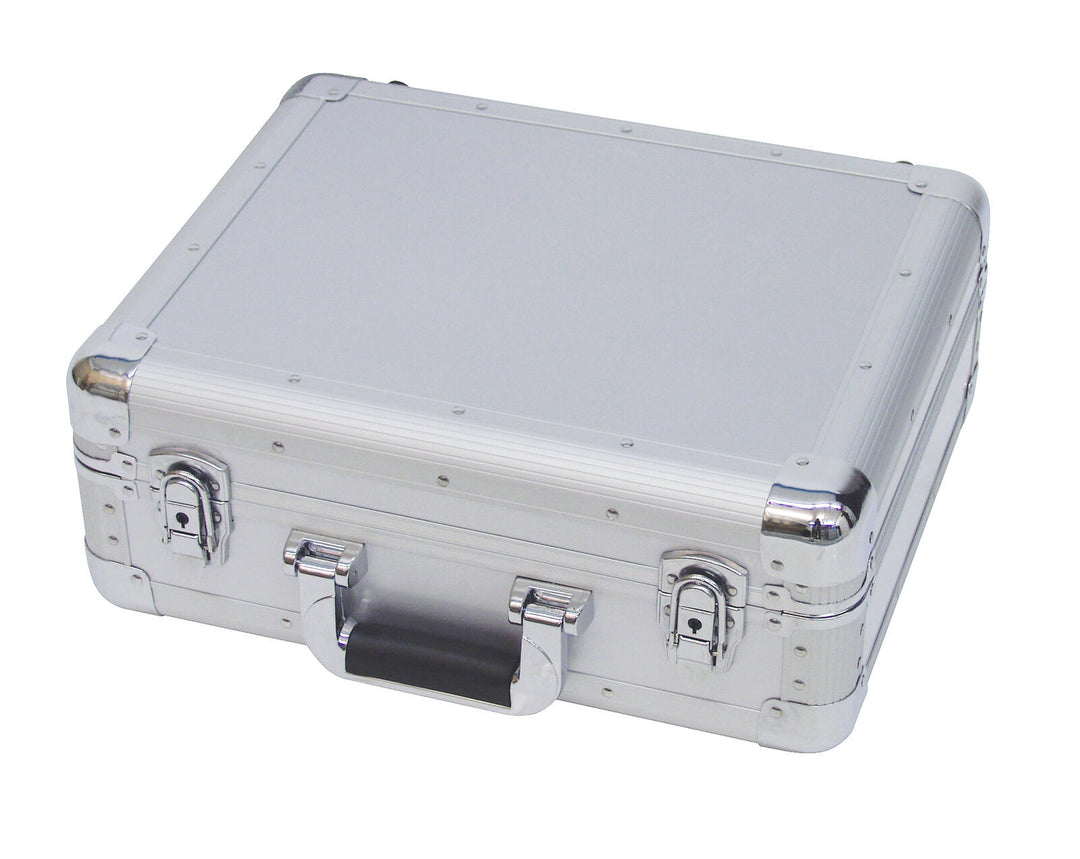 ROADINGER Estuche para CD ALU reserva digital redondeado sil
