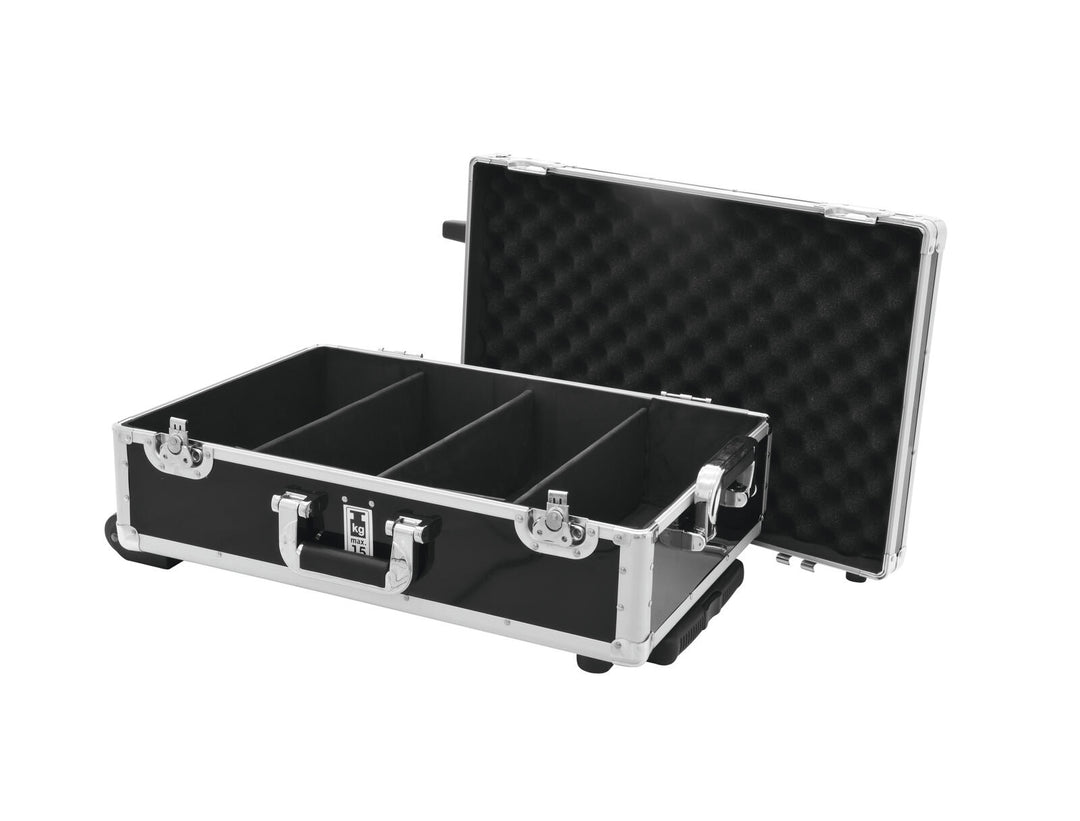 ROADINGER case para CD negro para 120 CD con carrito