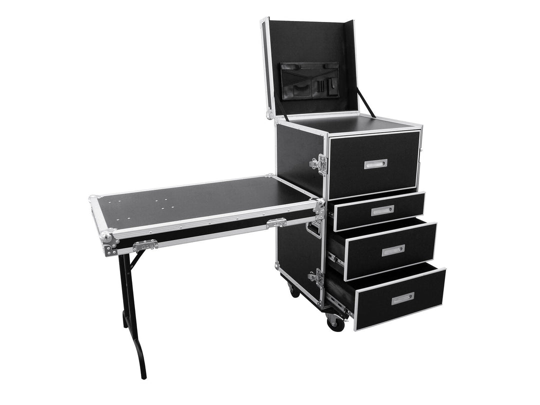 ROADINGER WDS-1 Estuche universal con cajones y ruedas