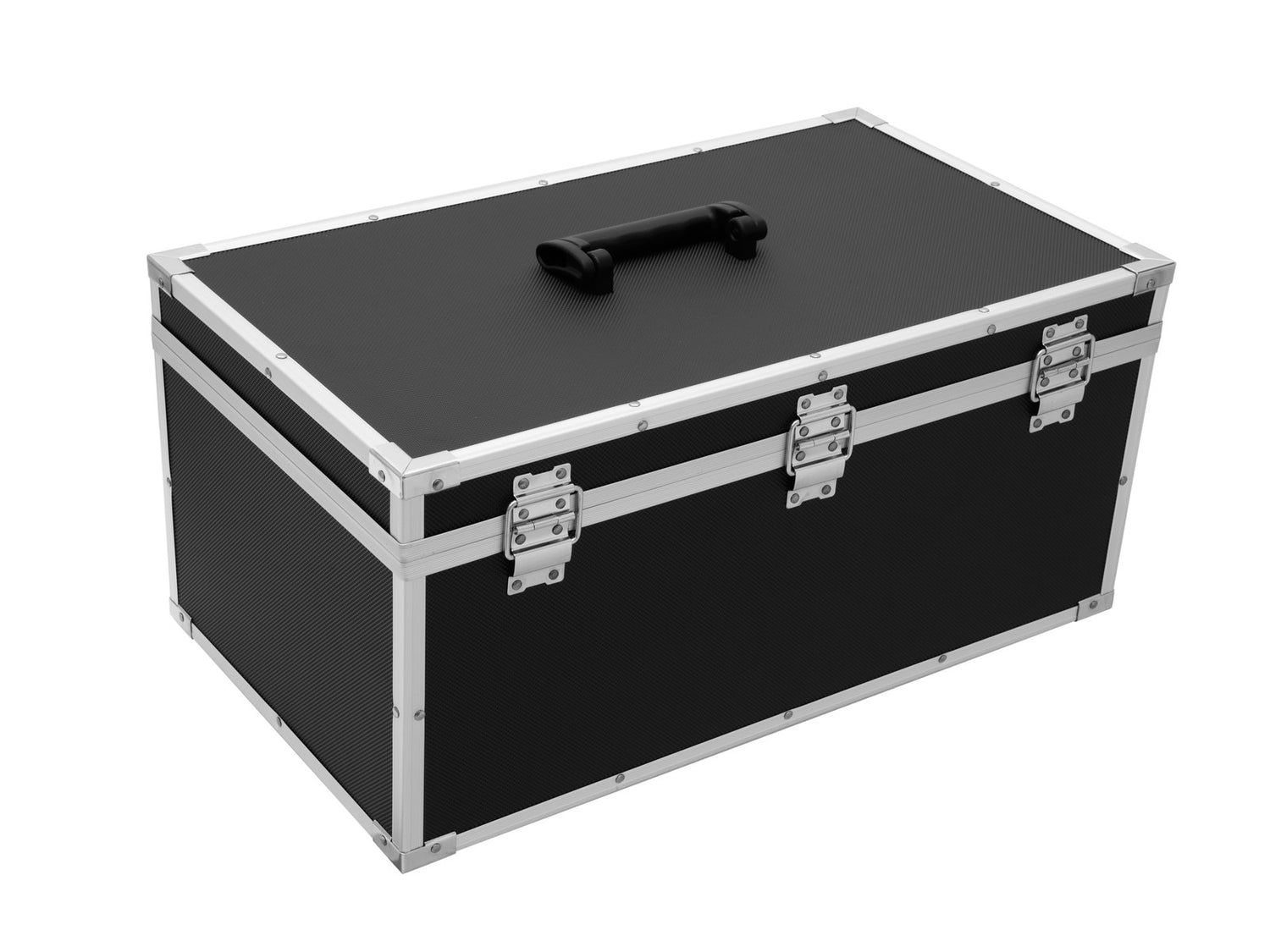 Roadinger Flightcase with foam divider (W:53,8 x D:29 x H:28cm)