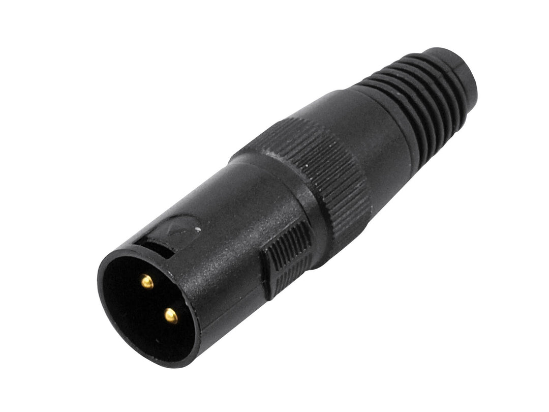 OMNITRONIC Conector XLR de 3 pines 110 ohmios