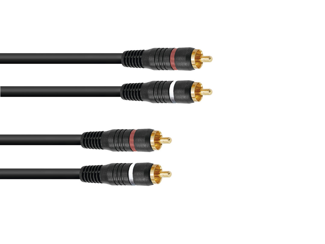 OMNITRONIC Cable RCA 2x2 15m