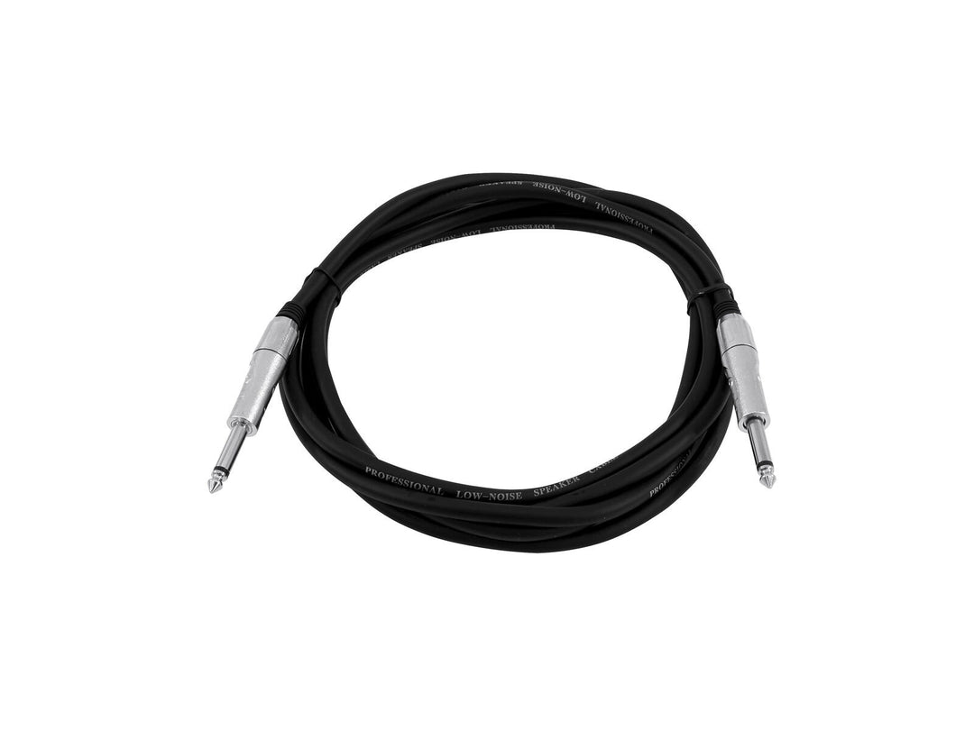 OMNITRONIC Cable de altavoz Jack 2x1.5 1.5m bk