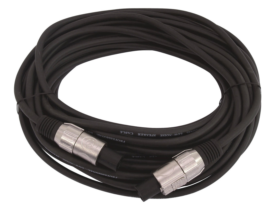 Cable de altavoz OMNITRONIC SPEAKER 2x2.5 10m negro