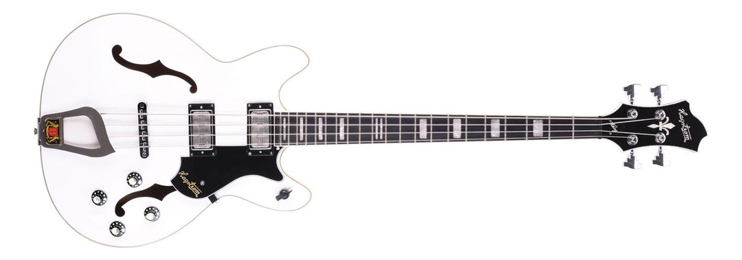 Hagstrom Viking Bajo White