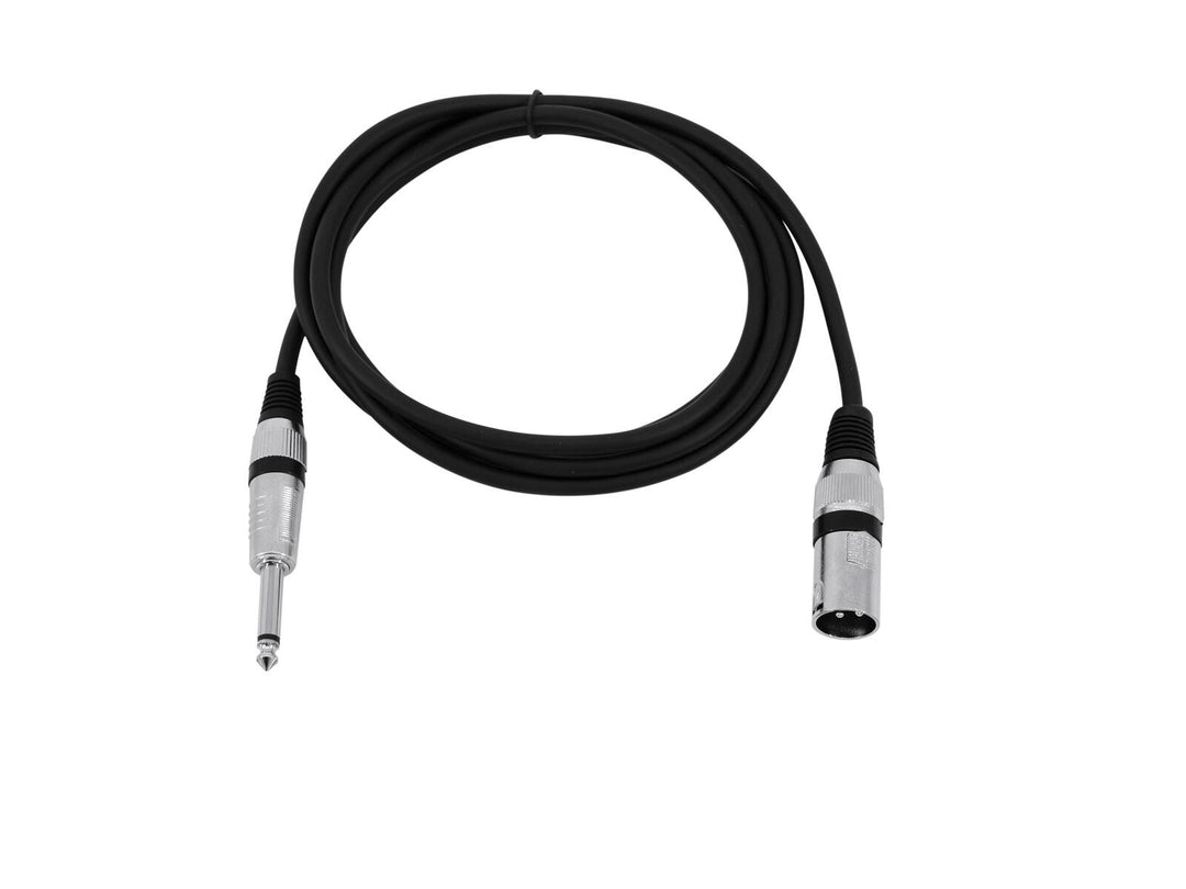 OMNITRONIC Cable adaptador XLR(M)/Jack mono 2m bk