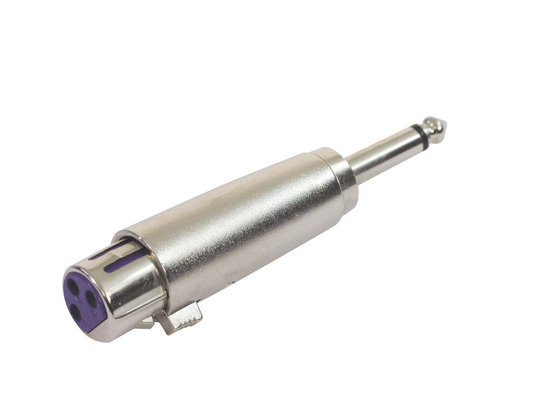 OMNITRONIC Adaptador XLR(F)/Jack(M) mono