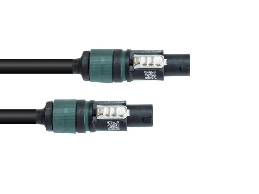 Cable de altavoz PSSO Speakon 4x4 15m bk
