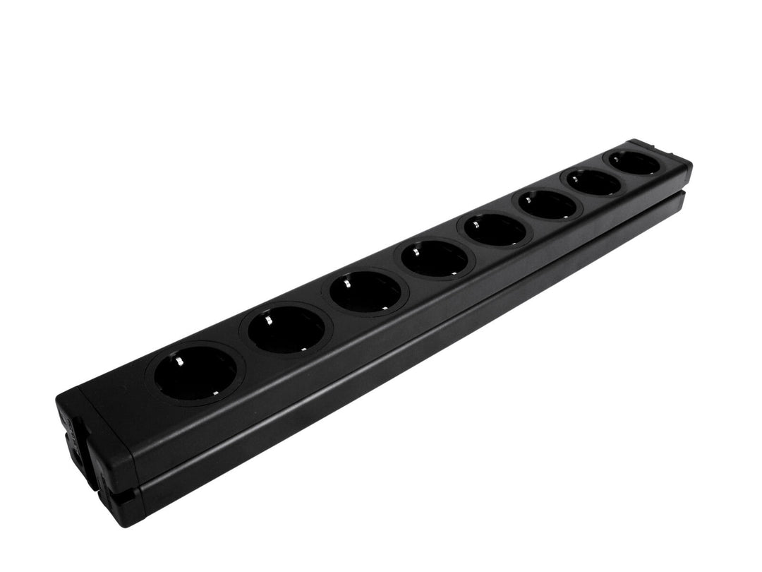 EUROLITE Distribuidor ALU de 8 vías bk