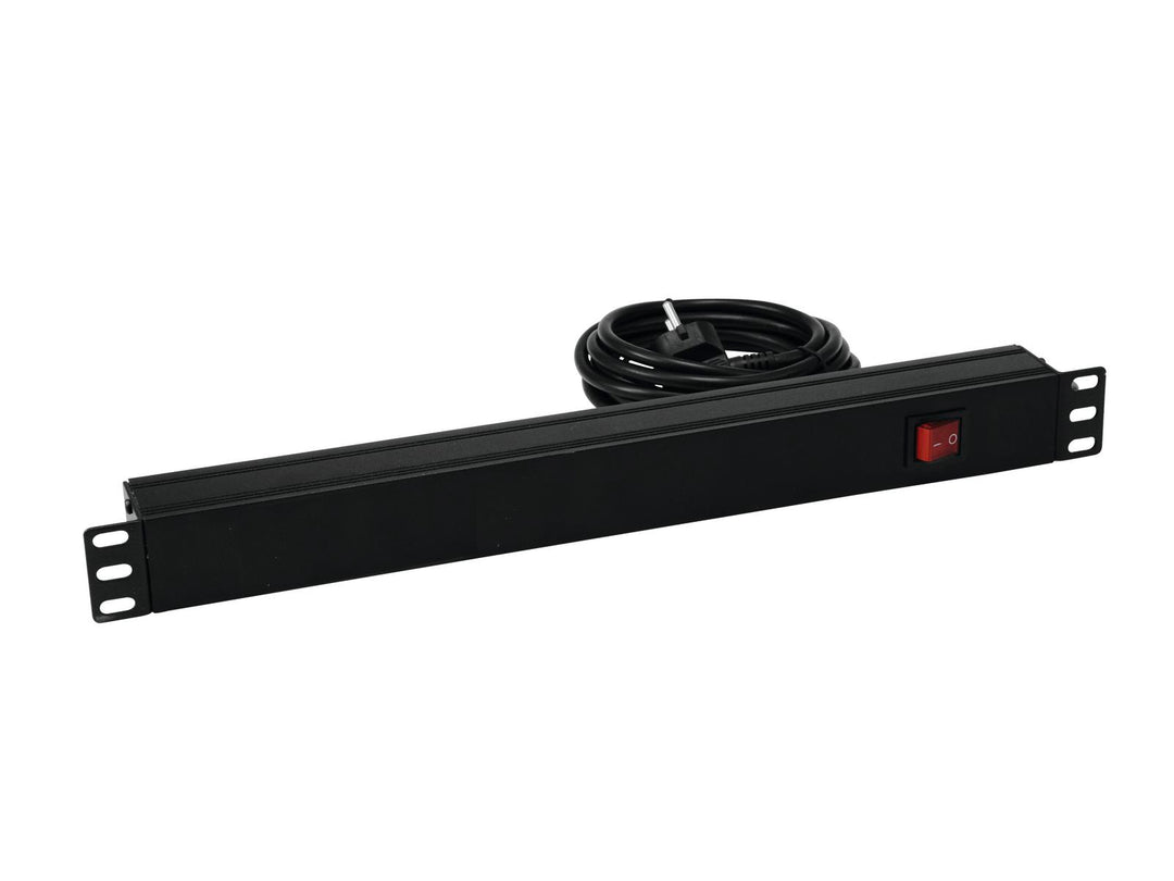 Eurolite R-19-8 1U Rack Distribuidor de Corriente (Schuko)