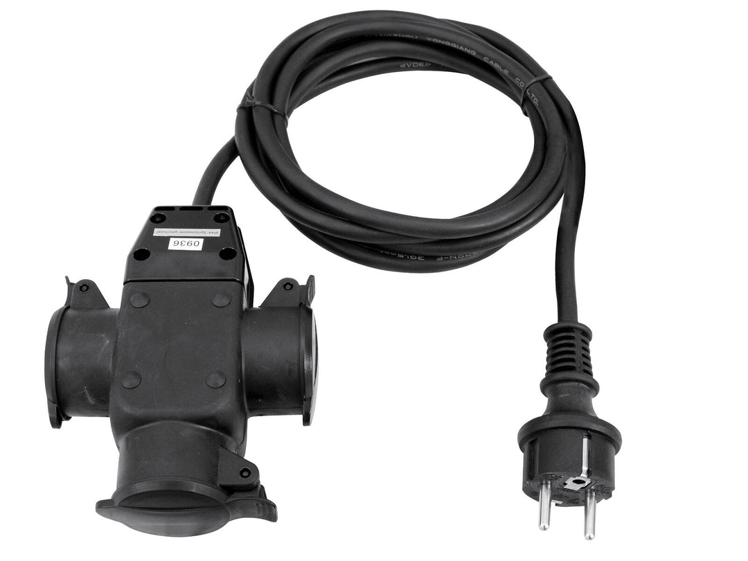 EUROLITE Extensión 3x1.5 3m triple