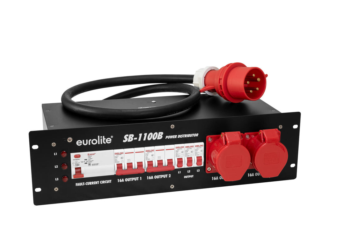 EUROLITE SB-1100B Distribuidor de corriente