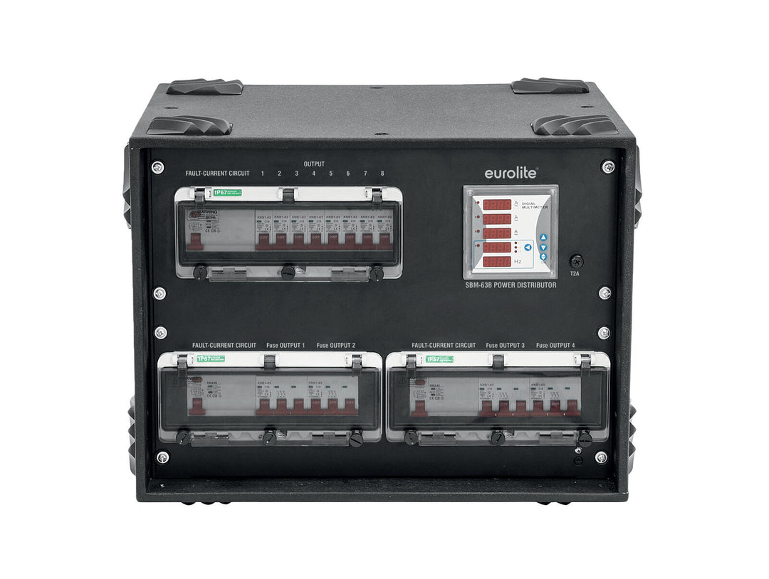 EUROLITE Distribuidor de potencia SBM-63B