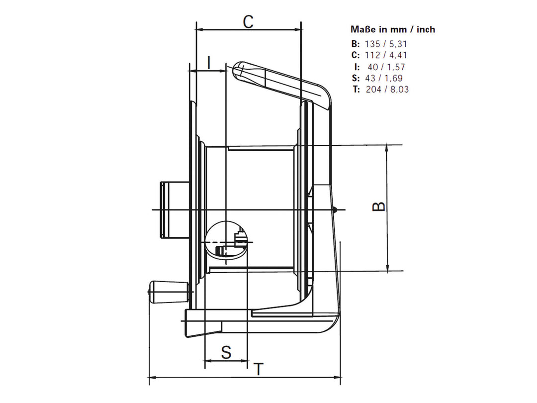 Tambor de cable SCHILL GT 235.RM