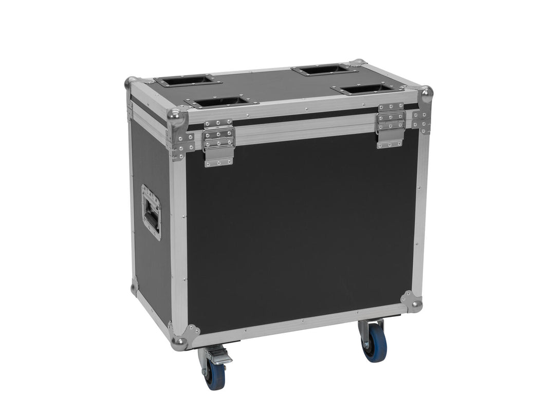 ROADINGER Flightcase 2x IP TMH-H420 con ruedas