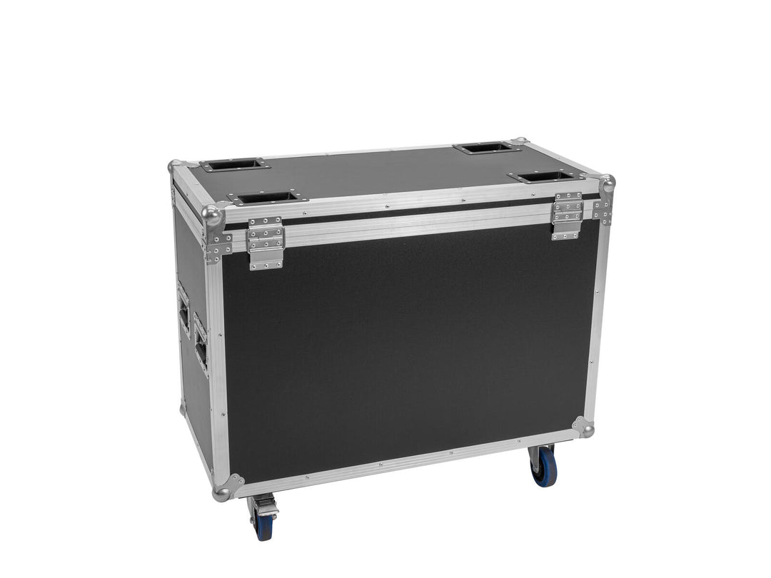 ROADINGER Flightcase 2x IP TMH-H760 con ruedas