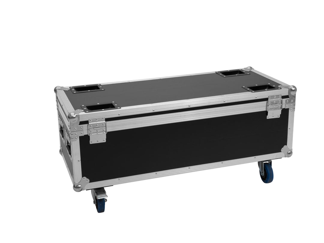 ROADINGER Flightcase 2x LED TMH Bar-S120 con ruedas