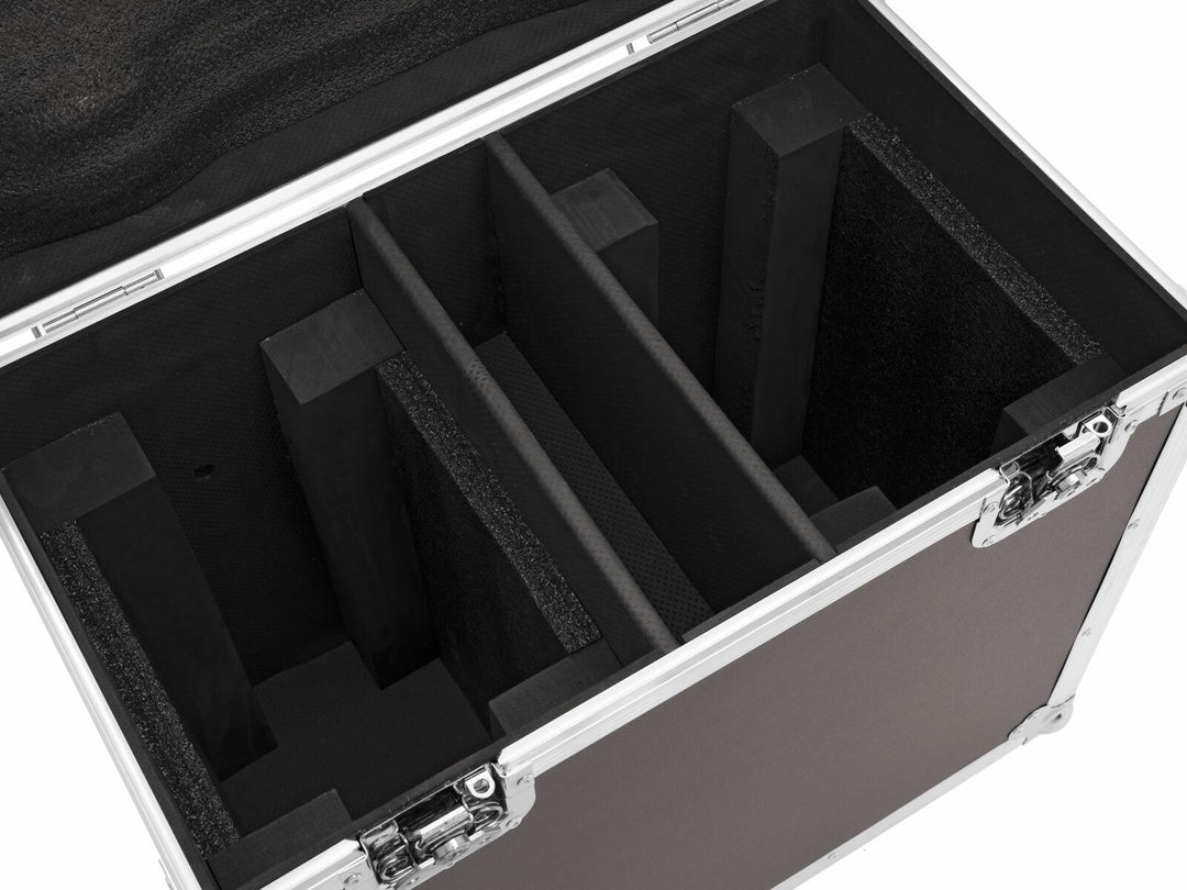 ROADINGER flightcase para 2x TMH-X12 con ruedas