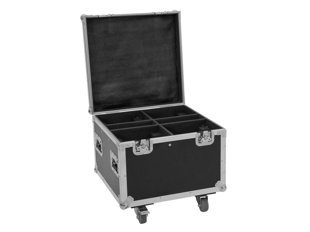 EUROLITE Set 4x LED TMH-B90 + Case con ruedas