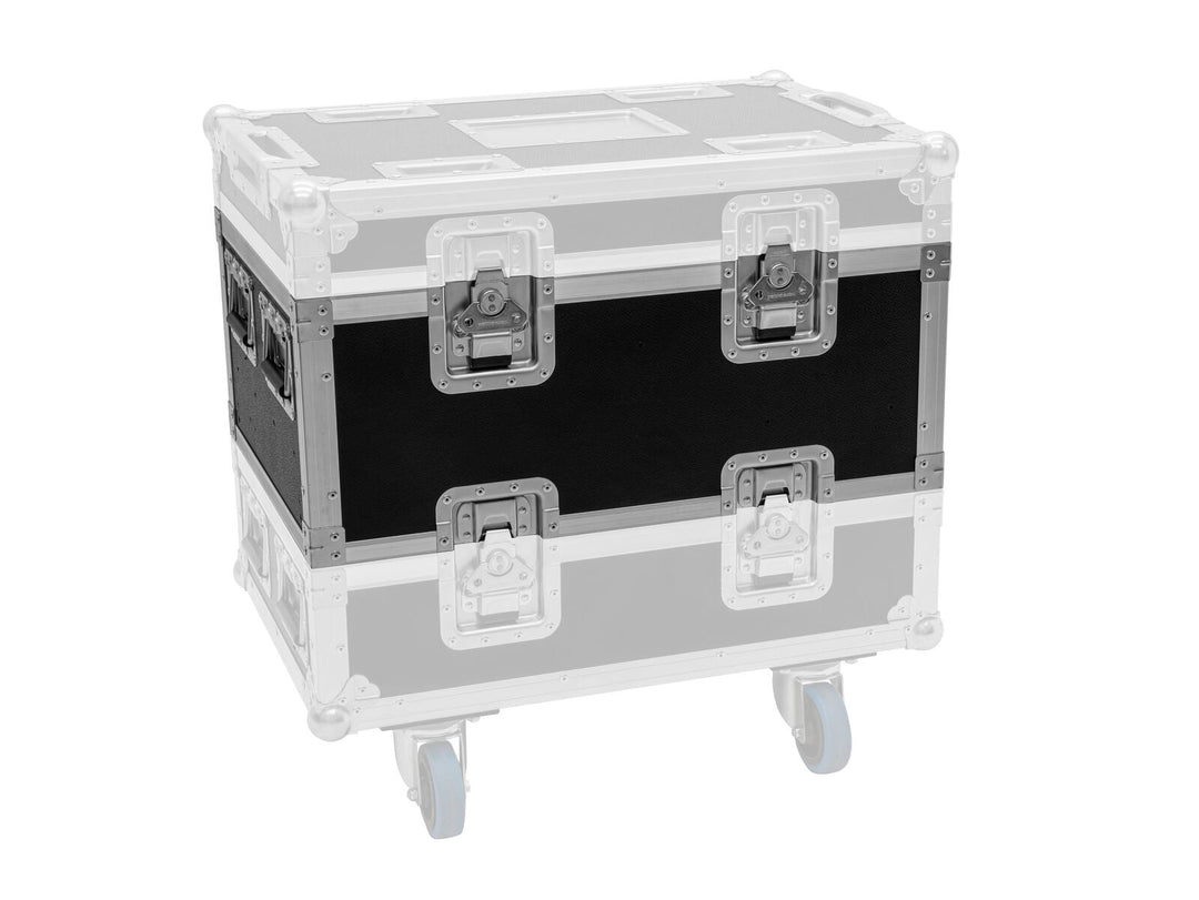 ROADINGER Flightcase Extension 8x SILENT PAR 6 QCL FLOOR para BAS-1