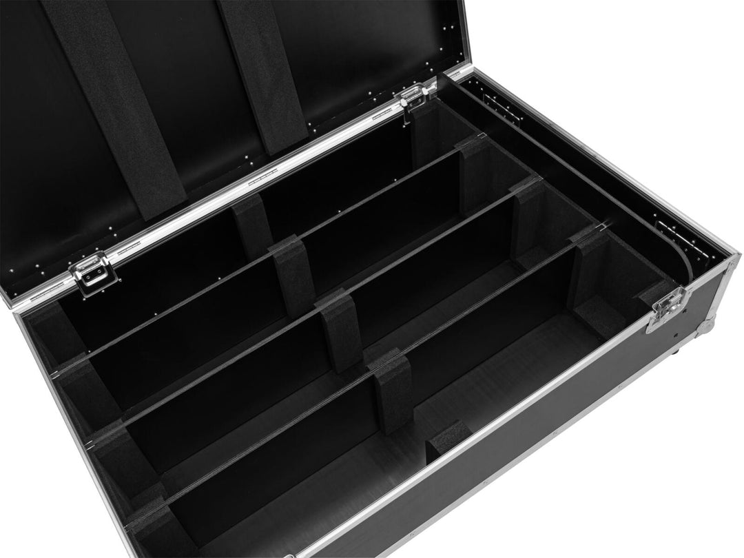 ROADINGER Flightcase para 4x LED PMB-8 COB QCL