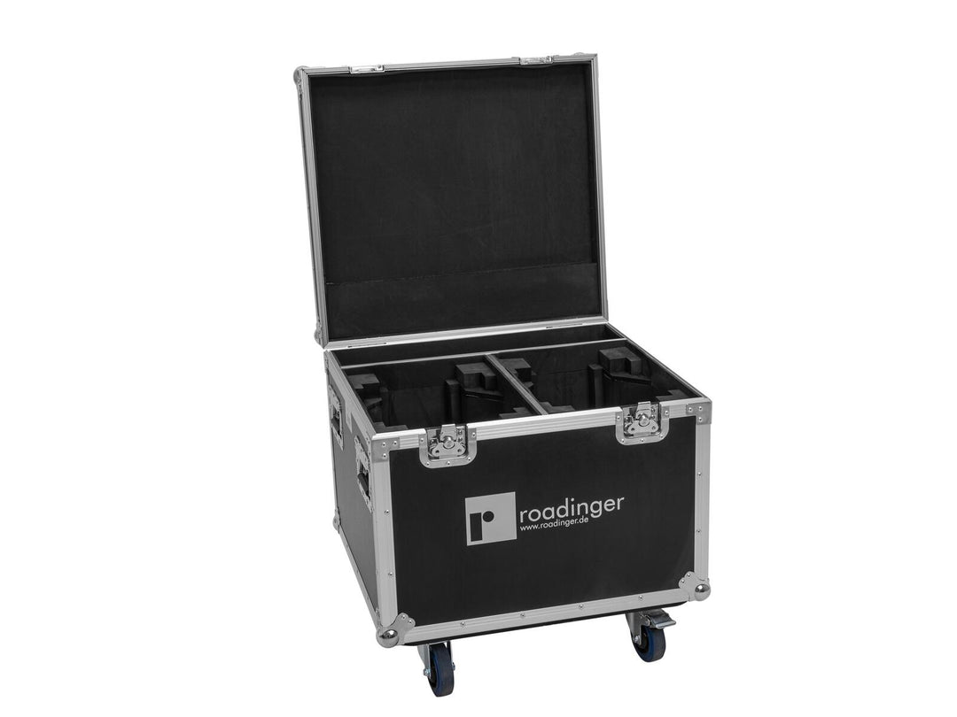 ROADINGER Flightcase 2x EYE-1940 con ruedas