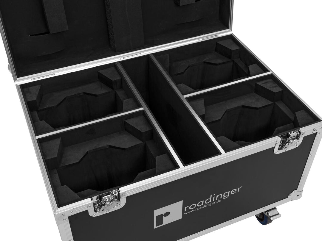 ROADINGER Flightcase 4x EYE-740 MK2 con ruedas
