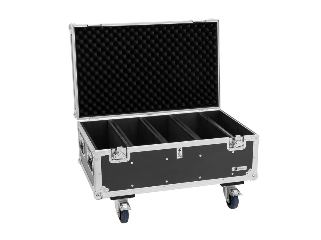 Flightcase ROADINGER para 4x LED Strobe SMD PRO