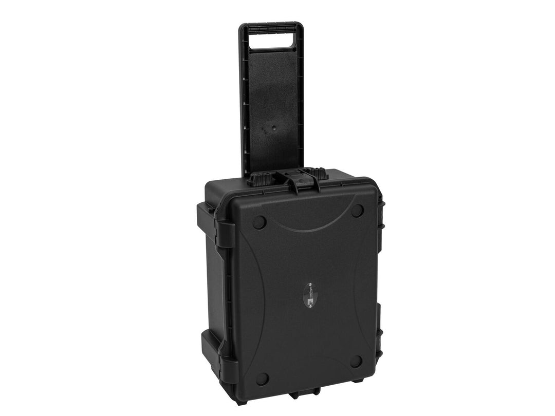 Estuche de plástico ROADINGER para 8x AKKU Flat Light con carrito