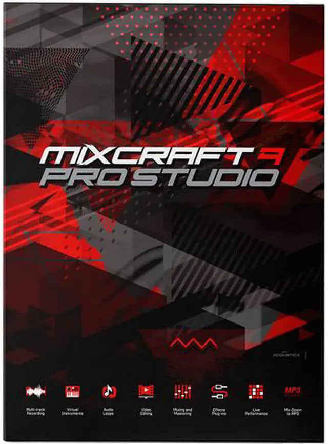 Mixcraft 9 PRO Estudio