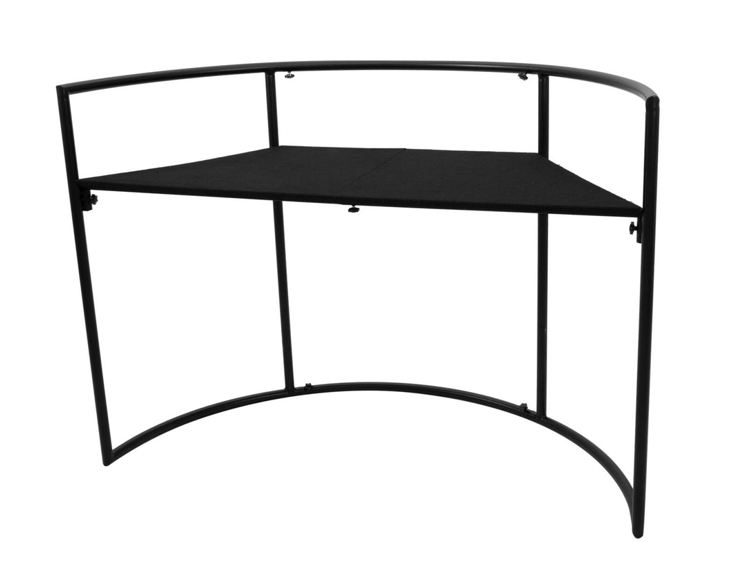 Soporte móvil curvado para eventos OMNITRONIC