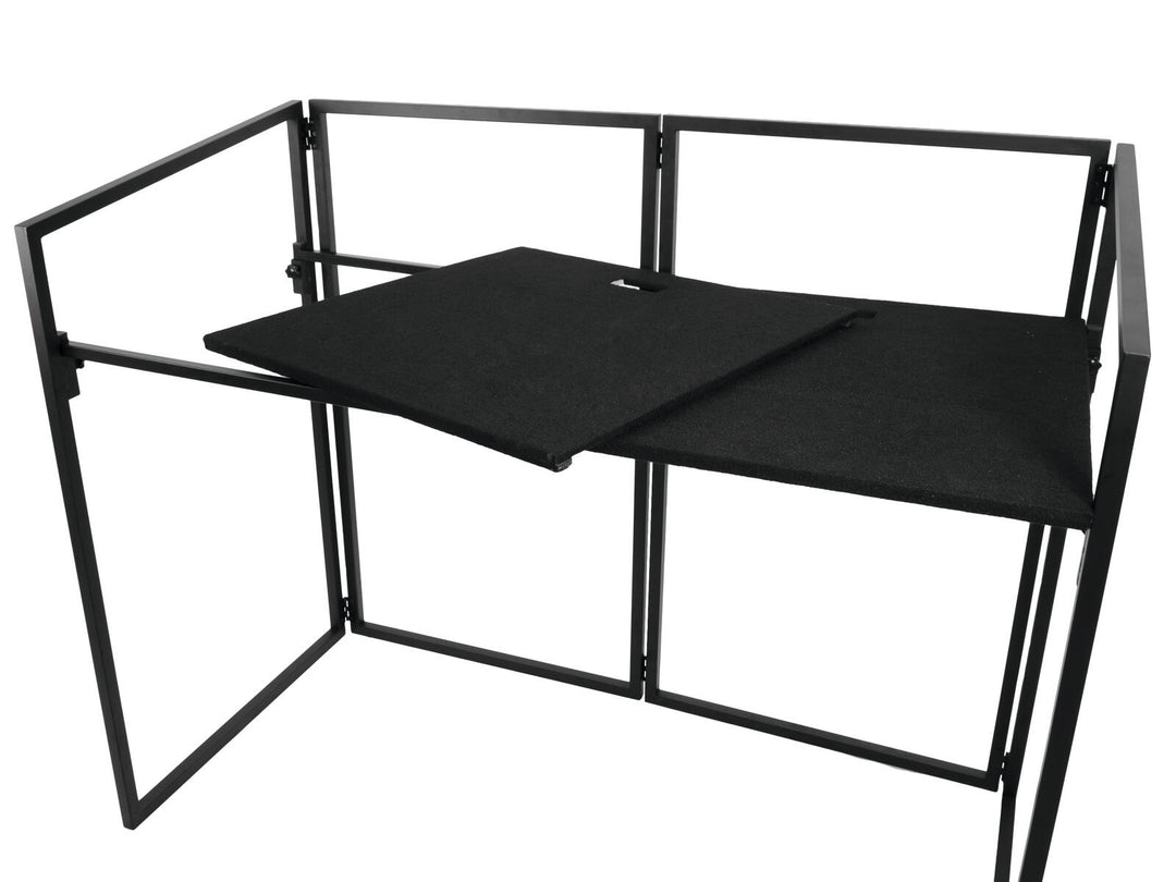 OMNITRONIC Soporte móvil para DJ con cubierta