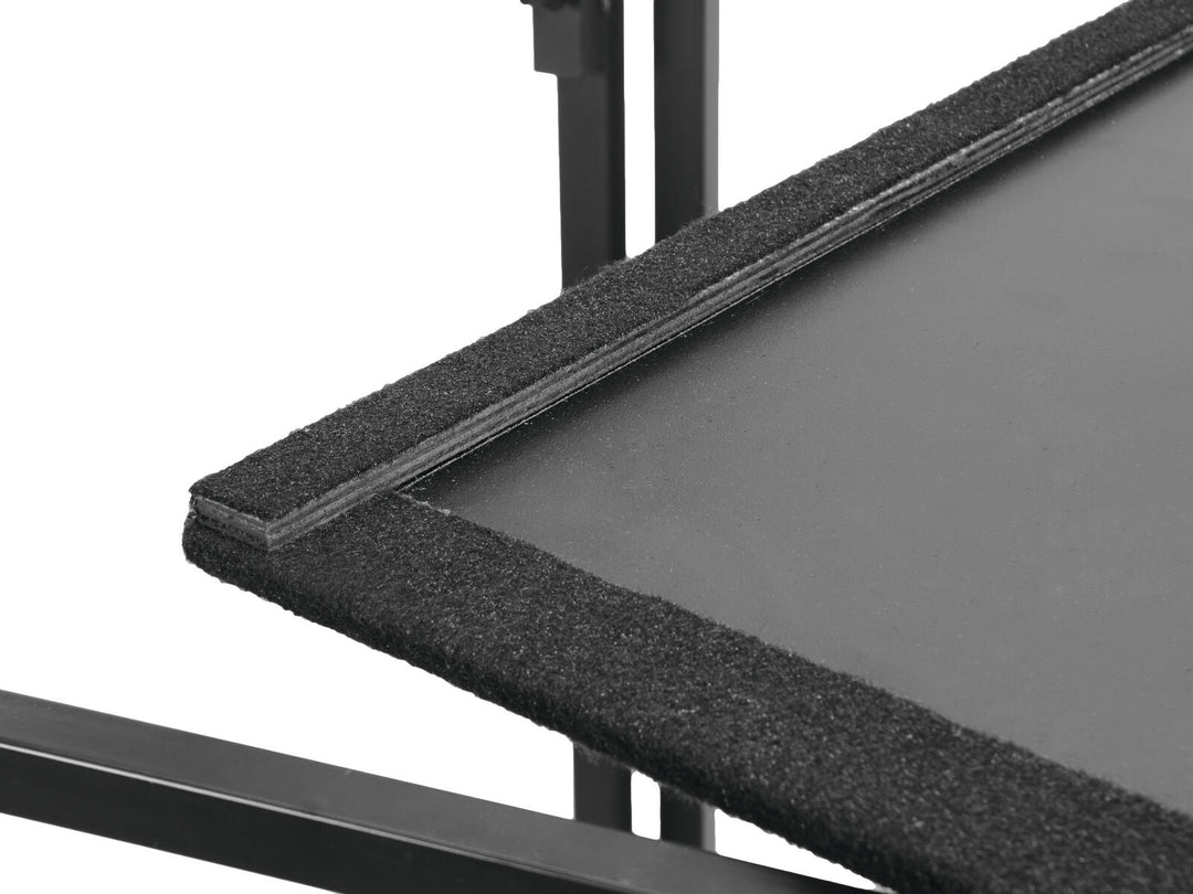 OMNITRONIC Soporte móvil para DJ con cubierta