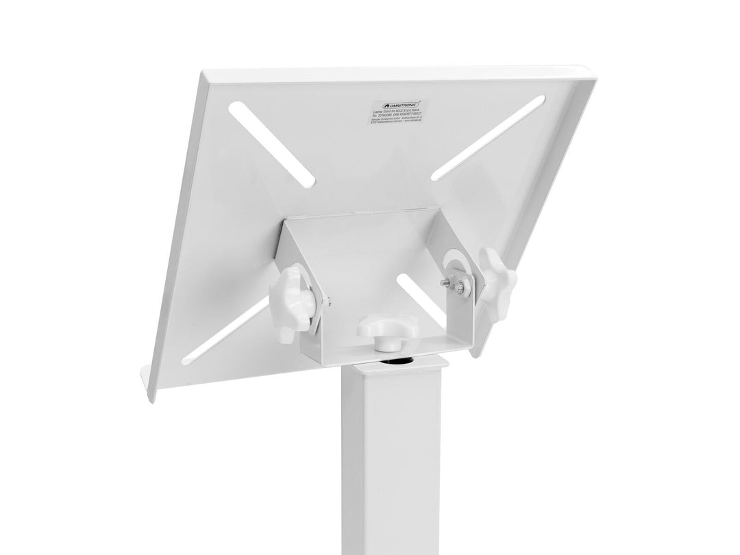 OMNITRONIC soporte para portátil para BOOZ Event Stand blanco