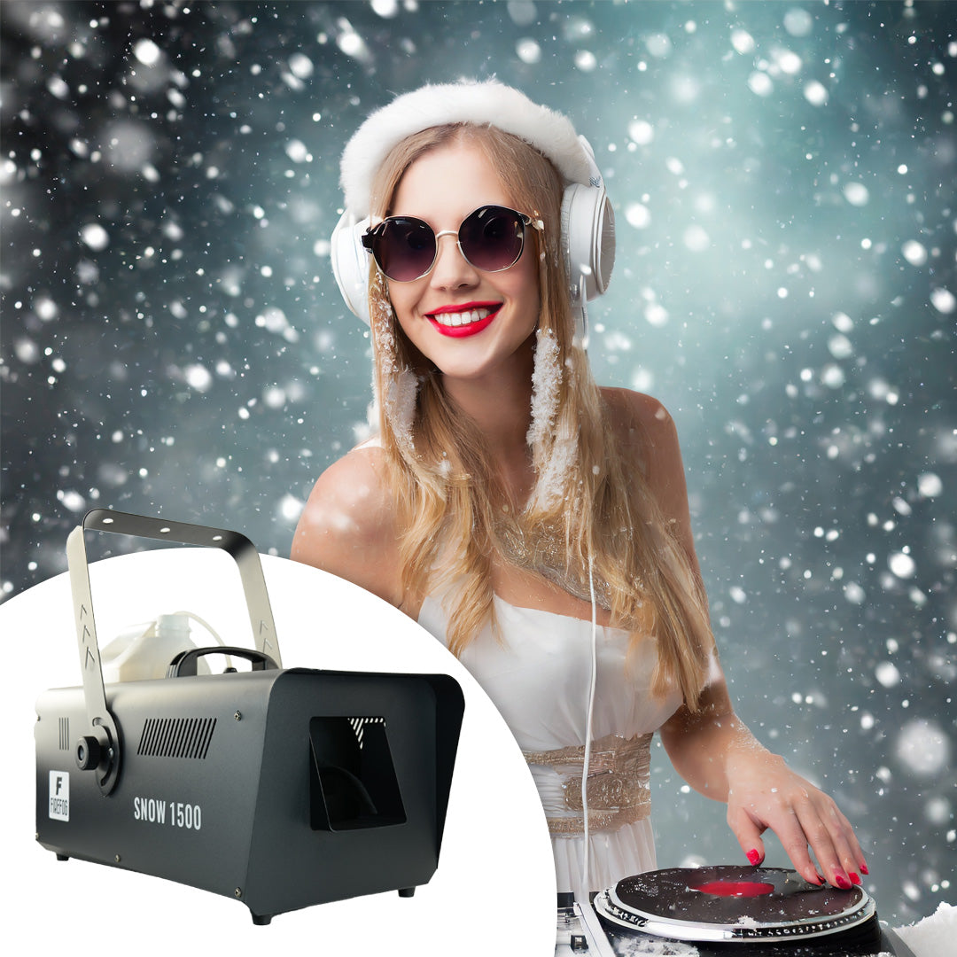 Firefog Snow1500 DMX máquinas de nieve 1500 W con mando a distancia