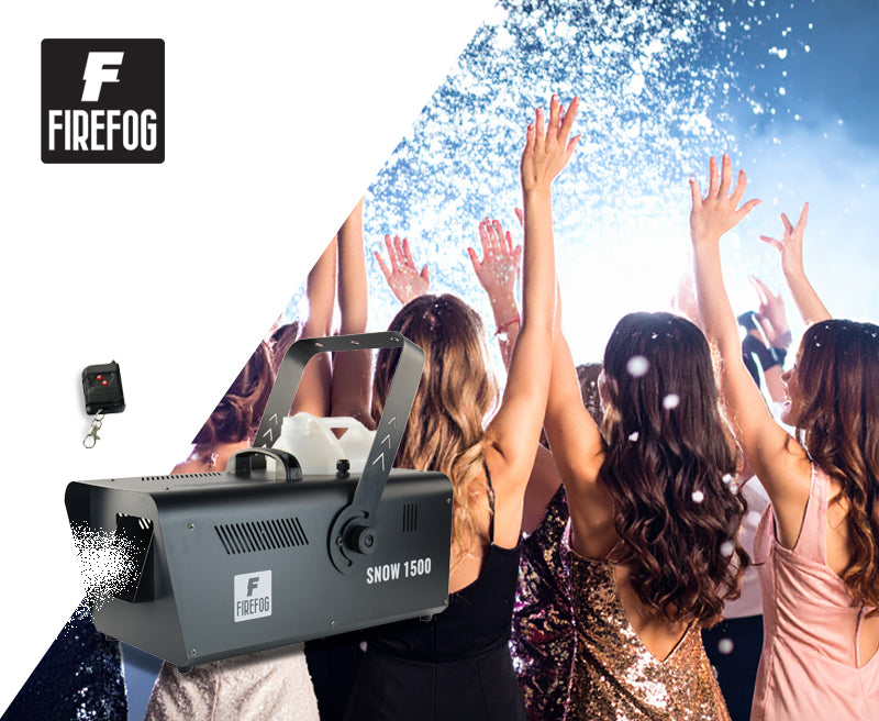 Firefog Snow1500 DMX máquinas de nieve 1500 W con mando a distancia