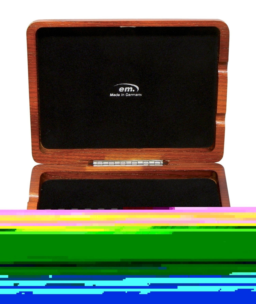 GEWA Estuche para cañas de oboe de 12 tubos - Acabado lacado Black
